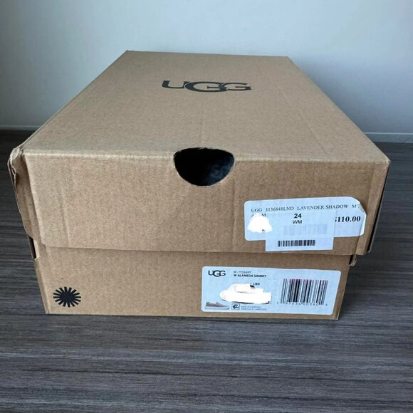 UGG Women's Alameda Sammy Slip on Knit Shoes $110 in Lavender - Picture 13 of 14